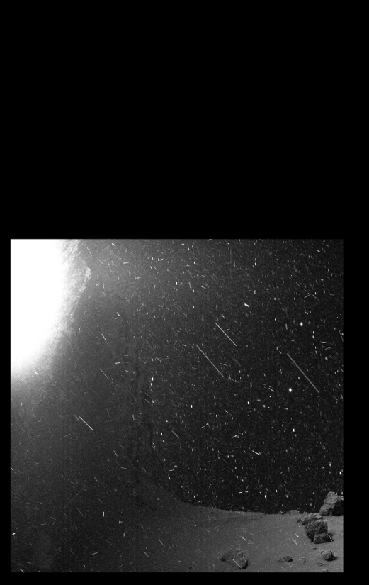 Kometa 67P. ©landru79, ESA